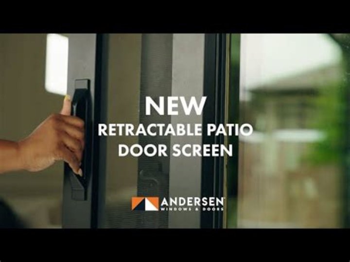 Andersen retractable screen door - How To Discuss