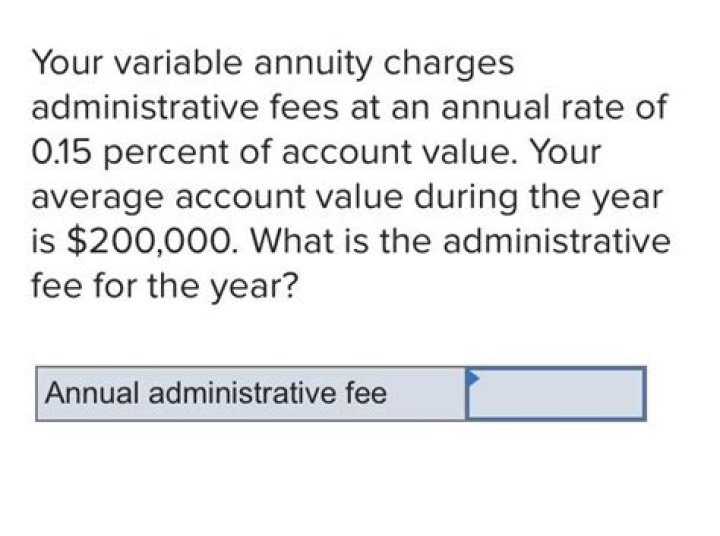 Annuity administrative charges - How To Discuss