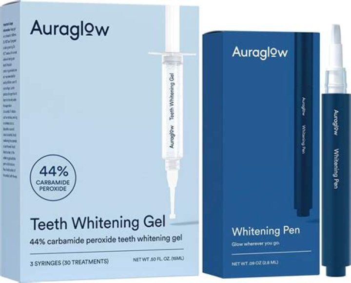 Aura glow teeth whitening pen