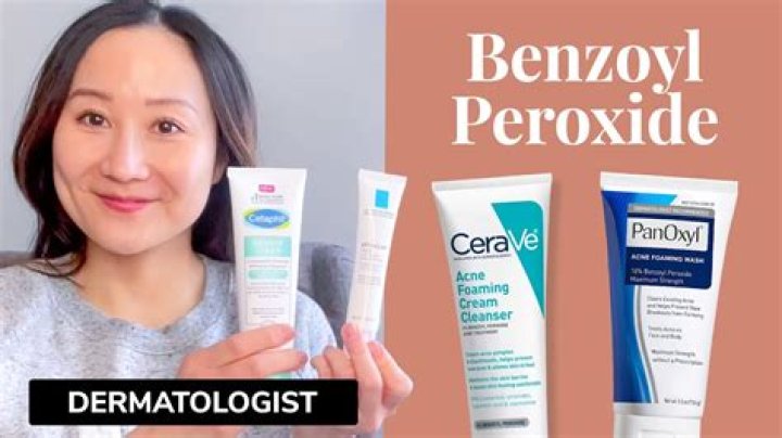 Benzoyl peroxide cleanser - How To Discuss