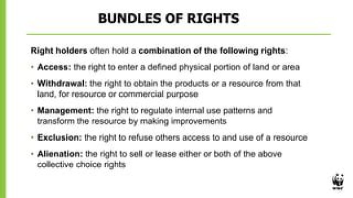 Bundle-of-rights theory - How To Discuss