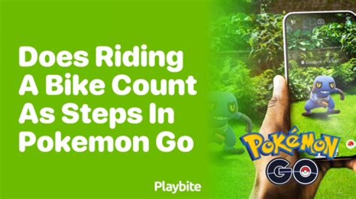 Does Riding Bike Count As Steps In Pokemon