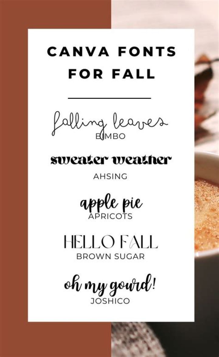 Fall fonts - How To Discuss