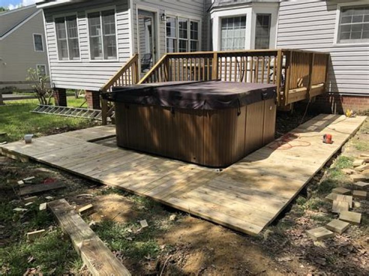 Hot tub platform - How To Discuss