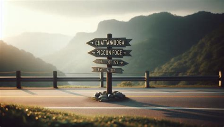 How Far Is Chattanooga From Pigeon Forge