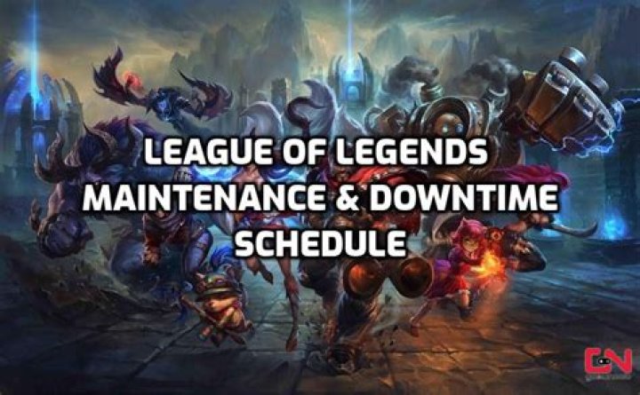 How Long Are Lol Servers Down For Maintenance