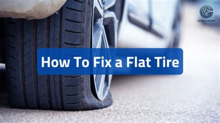 How Long Can You Drive With Fix A Flat In Your Tire