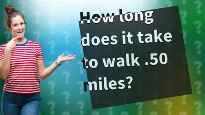 How Long To Walk 50 Miles
