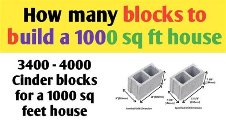How Many Cinder Blocks Do I Need