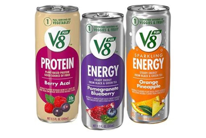 How Much Caffeine In V8 Energy Drink