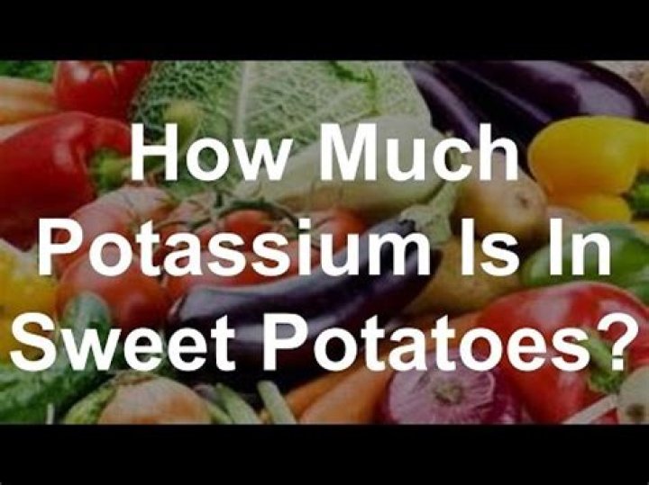 How Much Sodium In Sweet Potato