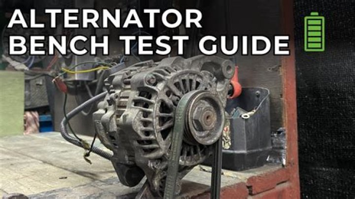 How To Bench Test An Alternator