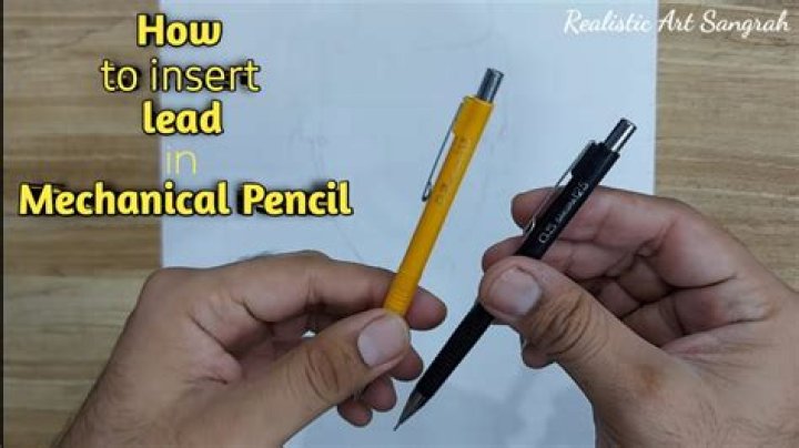 How To Change Lead In Staedtler Pencil