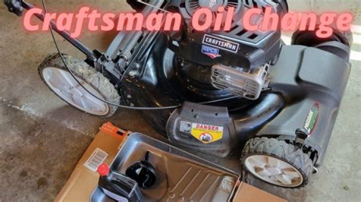How To Change The Oil On A Craftsman Riding Mower
