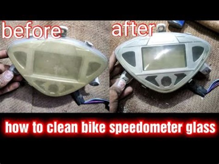 How To Clean Bike Speedometer Glass