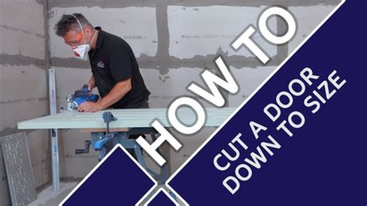 How To Cut A Door To Size