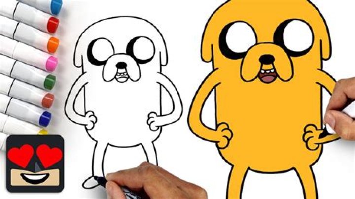 How To Draw Jake The Dog