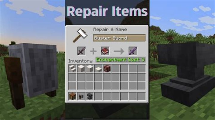 How To Get A Repair Table In Minecraft