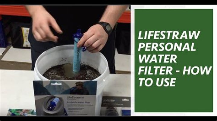 How To Make A Lifestraw