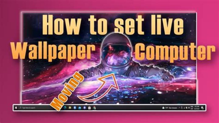 How to make a live wallpaper