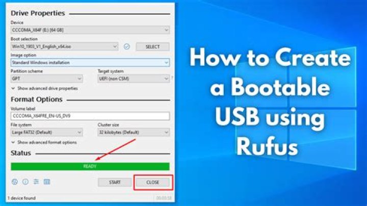 How to make bootable usb windows 10