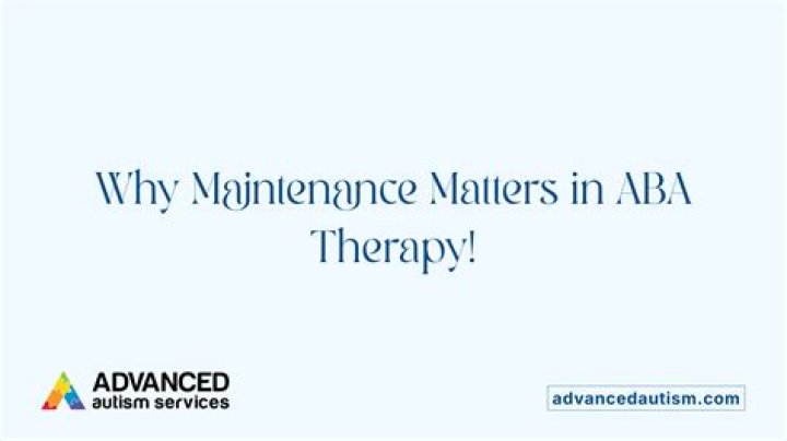 How To Program Maintenance Aba