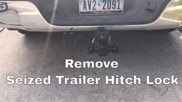 How To Remove A Seized Trailer Hitch