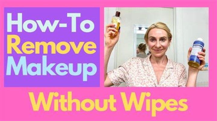 How to remove makeup without wipes
