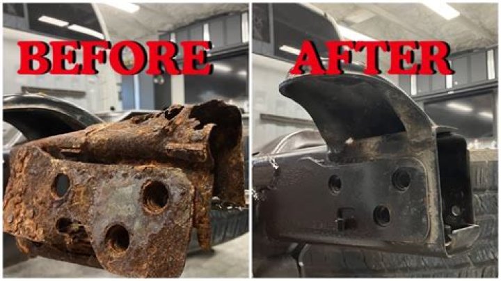How To Repair A Rust Hole In A Truck Frame