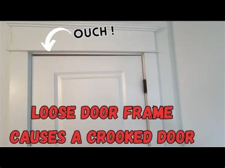 How To Repair Crooked Door Frames