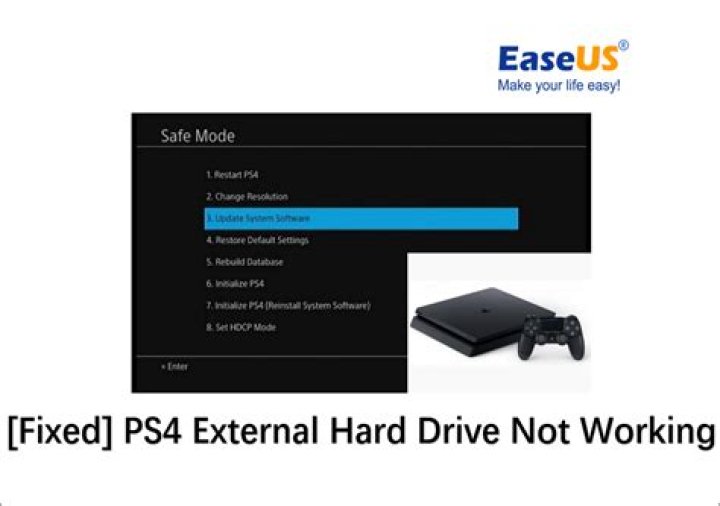 How To Repair Hard Drive Ps4