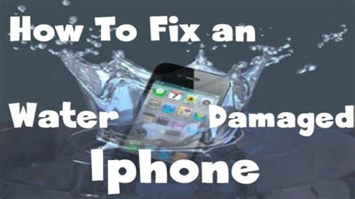 How To Repair Iphone 4S After Water Damage