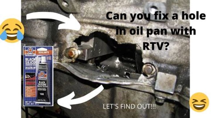 How To Repair Small Hole In Oil Pan