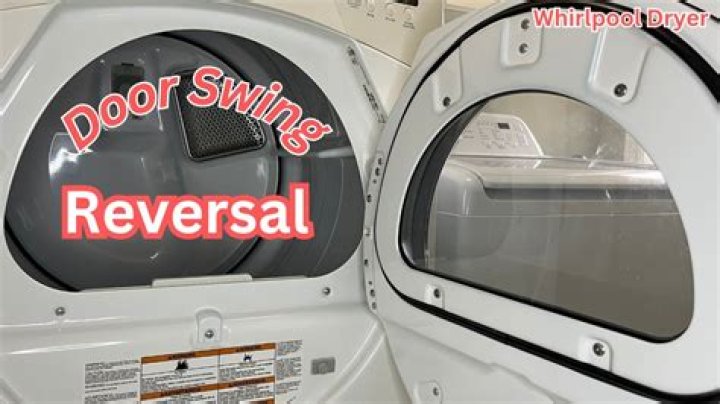 How To Reverse Door On Whirlpool Dryer