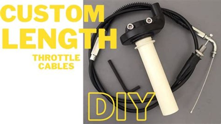 How To Shorten Pit Bike Throttle Cable