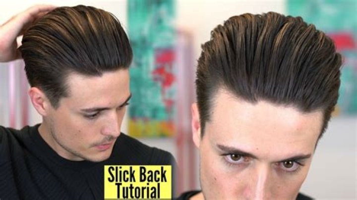 How to slick back hair