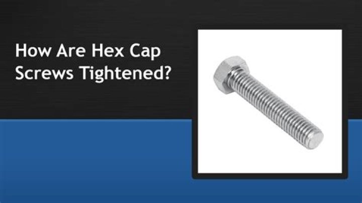 How To Tighten Hex Bolt