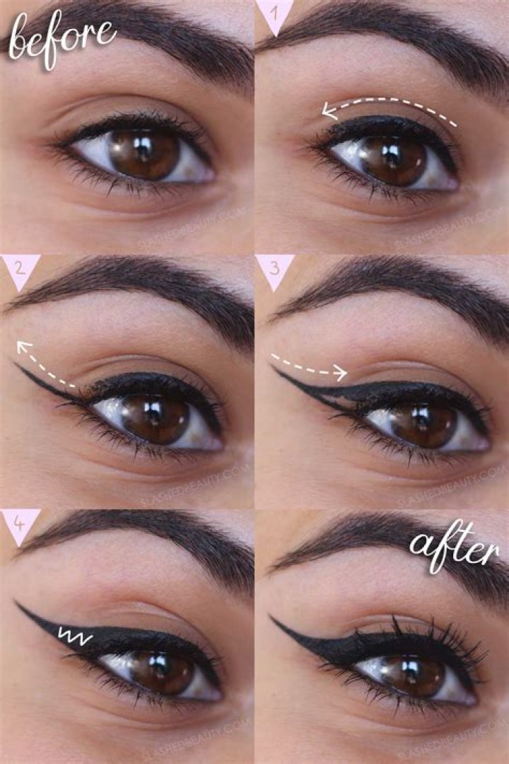 How to winged eyeliner - How To Discuss