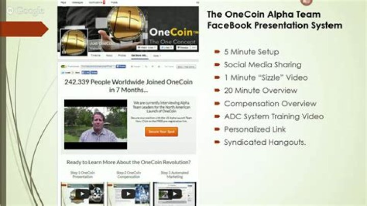OneCoin - How To Discuss