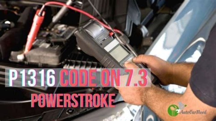 P1316 Code 7.3 Powerstroke - How To Discuss
