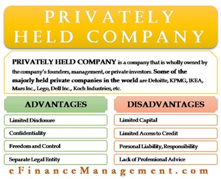 Privately held corporation - How To Discuss