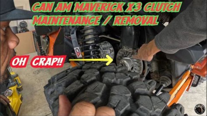 Question: Can Am X3 Clutch Maintenance