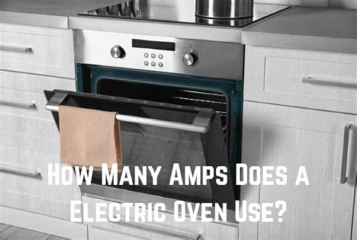 Question: How Many Amps Does An Electric Stove Use