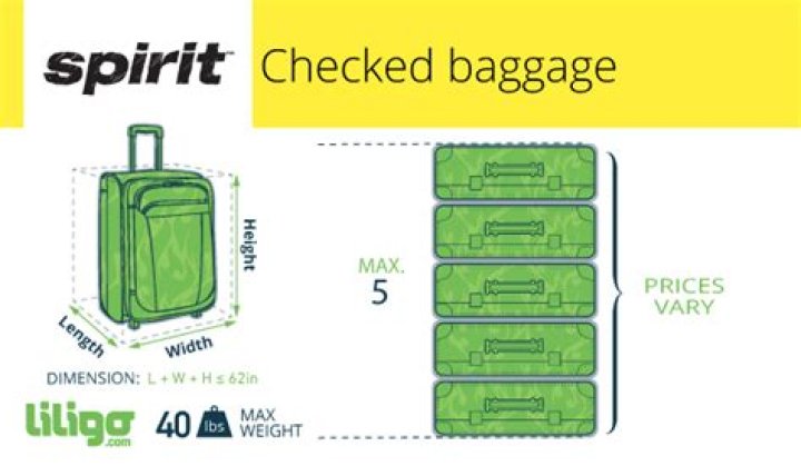 Question: How Much Is Baggage On Spirit Airlines