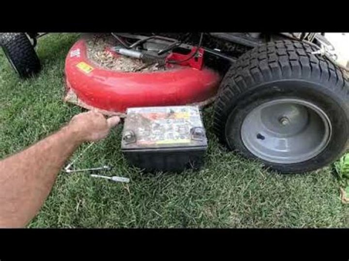 Question: How To Change A Craftsman Riding Lawn Mower Battery