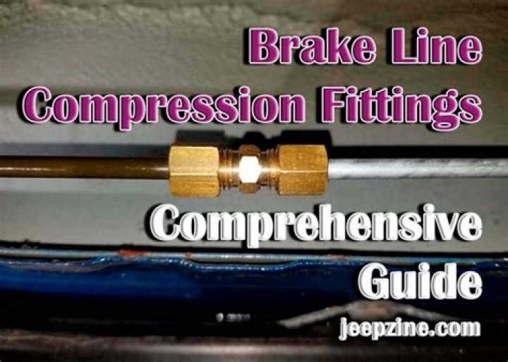 Question: How To Fix Brake Lines With Compression Fittings