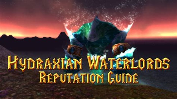 Question: How To Get Hydraxian Waterlords Rep