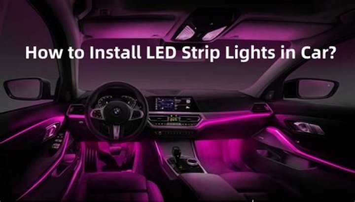 Question: How To Get Led Lights To Stick In Car