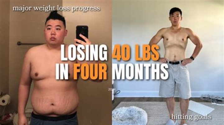 Question: How To Lose 40 Pounds In 4 Months Without Exercise