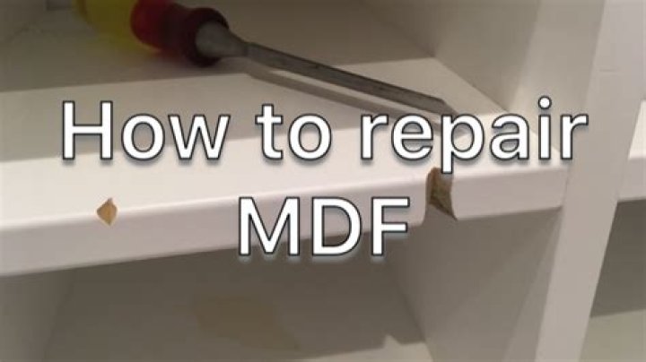 Question: How To Repair Broken Mdf Trim